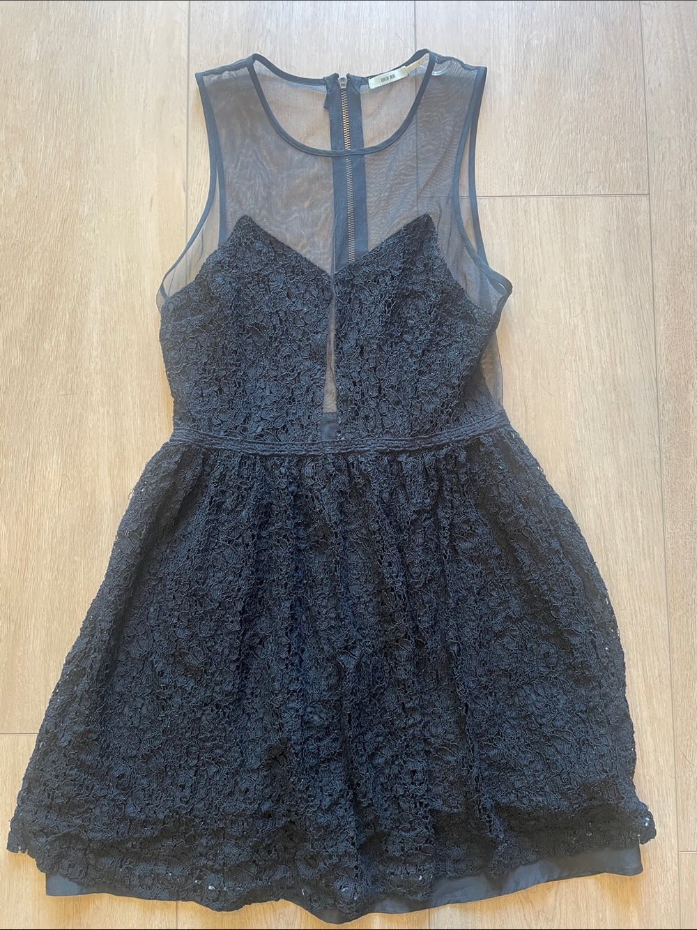 Vintage Kimchi Blur Urban Outfitters Lace & Mesh cocktail dress